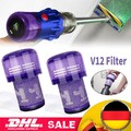 2x HEPA-Filter Ersatz Für Dyson V12 Detect Slim Absolute Animal Staubsauger