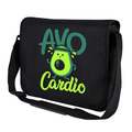 AVOCARDIO Avo Cardio Avocado Jogging Gym Sprüche Fun Umhängetasche Messenger Bag