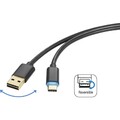 Renkforce USB-Kabel USB 2.0 USB-A Stecker, USB-C® Stecker 1.50 m Schwarz beid...