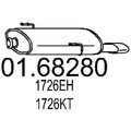 MTS 01.68280 Endschalldämpfer passend für PEUGEOT 206 Schrägheck (2A/C) Auspuff