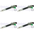 4x DELPHI Einspritzdüse Einspritzventil für Ford Transit Kasten