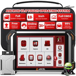 ANCEL DS600BT Profi OBD2 Diagnosegerät ALLE System ECU-Coding KFZ Bluetooth