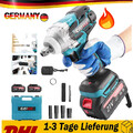 1200Nm Bürstenloser Akku Schlagschrauber 1/2" Akkuschrauber mit 2x 6000mAh Akku