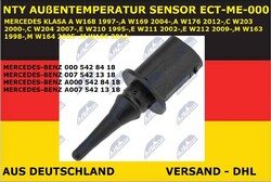 NEU NTY AUßENTEMPERATUR SENSOR MERCEDES A W168 / W169 / W176 / C W203 / W204 / E