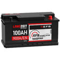 LANGZEIT EFB Batterie 100Ah 12V 900A/EN Start-Stop Autobatterie statt 90Ah 95Ah