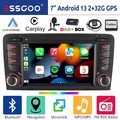 DAB+ 32G Android 13 Autoradio Carplay GPS Navi WIFI RDS Für Audi A3 S3 RS3 8V 8P