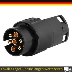 Adapter 7 auf 13 Polig Auto Steckdose kurze Ausführung Wasserdicht Adapterstück