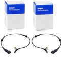 2X DELPHI ABS-SENSOR RADDREHZAHL VORNE VORNE PASSEND FÜR FORD FOCUS