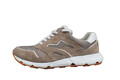 PIUS BY GABOR Sneaker Taupe Herren Schnürer Leder Gr.41 UK 7,5