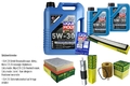 INSPEKTIONSKIT FILTER LIQUI MOLY ÖL 7L 5W-30 für BMW 3er E46 320i 323i 325i 320