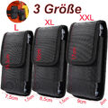 Universal Smartphone Handy Schutz Hülle Gürtel Tasche Outdoor Vertikal L XL XXL