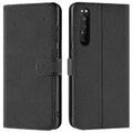 Book Case für Sony Xperia 1 III Hülle Tasche Flip Cover Handy Schutz Hülle Etui