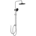Duschsystem Thermostat Duscharmatur Regendusche Duschset mit 4-Modi Handbrause