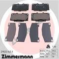 ZIMMERMANN Bremsbelagsatz, Scheibenbremse 21922.145.1 passend für NISSAN
