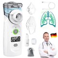 Vernebler Set Inhalationsgerät tragbar Vernebler Set Timer und Display USB Typ-C