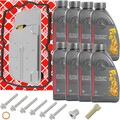 FEBI HYDRAULIKFILTER SATZ + 8L GETRIEBEÖL passend für MERCEDES-BENZ 722.9 7-Gang