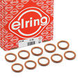 10X ELRING DICHTRING ÖLABLASSSCHRAUBE ÖLWANNE M12x17x1,5 MERCEDES BMW 110.906