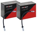 2X MAXGEAR BREMSSCHLÄUCHE VORNE BEIDSEITIG PASSEND FÜR PEUGEOT 205 309