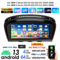 Für BMW 5er E60 E61 CCC Autoradio DAB+ 4G Android 13 4+64GB Carplay GPS Navi RDS