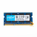 RAM Crucial 16GB 8GB 4GB 2Rx8 PC3L-12800S DDR3-1600MHz SODIMM Laptop-Speicher NE