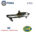 2BA 012 349-021 BLINKER BLINKLICHT BLINKLEUCHTE HELLA 2PCS FÜR RENAULT