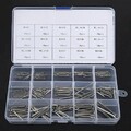 150tlg.Splinte Sortiment Splint Set Sicherungssplinte Sicherungsstifte Gerade