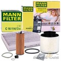 MANN-FILTER INSPEKTIONSPAKET FILTERSATZ A FÜR AUDI Q5 8R 3.0 TDI