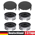 4x Für LIDL Parkside PRTA 20-Li A1/B2/C3 Akku-Rasentrimmer Fadenspulen PRT300 A1