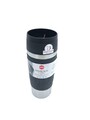 Emsa Travel Mug Classic 0,36L Isolierbecher, Edelstahl, 100% dicht, Schwarz