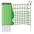 Kleintiernetz Zaun 65cm hoch 12m grün Freilaufgehege Laufstall Welpengehege NEU