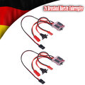2x Brushed Bürste Fahrregler Speed Controller 30A ESC Für RC Car Auto Buggy Boot