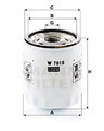 Ölfilter Anschraubfilter W 7015 MANN-FILTER für FORD FORD USA JAGUAR LAND ROVER