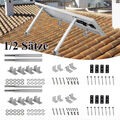 Aufständerung Solarmodul Halterung Montage für Balkonkraftwerk Flachdach Fassade