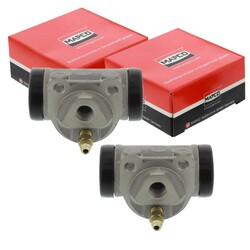 2X MAPCO RADBREMSZYLINDER HINTEN passend für RENAULT KANGOO