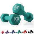  Hanteln Set Gusseisen Neopren beschichtete Handgewichte Zuhause Fitnessstudio Training Übung