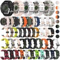 Für Garmin Fenix 8 43mm/7S/6S/6S Pro/5S Plus Quick Fit Silikon Uhrenarmband 20mm