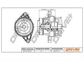 DR!VE+ WASSERPUMPE passend für SEAT AROSA CORDOBA IBIZA INCA SKODA FELICIA