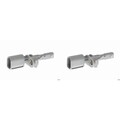 2X VEMO ABS-SENSOR RADDREHZAL HINTEN passend für AUDI A3 Q2 Q3 TT CUPRA LEON