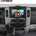 2+64G Android 15 Autoradio Carplay FM Navi Für Mercedes Benz Sprinter VW Crafter