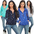 Hoodie Kapuzen Sweater Pullover Langarm Sweatjacke Yoga Sport  Basball  34-44