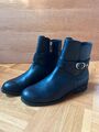 Tommy Hilfiger Boots Stiefeletten Echtleder Gr 40 Damen