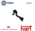 467 638 SPURSTANGENKOPF AXIALGELENK VORNE HART 2PCS FÜR BMW X5,X6,F85,F86