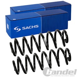 2xSACHS FAHRWERKSFEDER HINTERACHSE passend für VW PASSAT B6 VARIANT 2.0/3.2