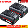 2X 5,5Ah 6,0Ah Ersatzakku Für Einhell Akku 18V Power X-Change Lithium PXC LED