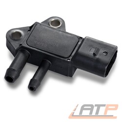 ABGASDRUCKSENSOR DIFFERENZDRUCKSENSOR FÜR VW GOLF 5 6 1K 5K AJ JETTA 3 07-10#NUR PASSEND FÜR 1.9 TDI 2.0 TDI 2.0 TDI 16V MOTOREN#