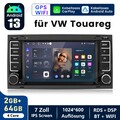 Für VW T5 Multivan Transporter Touareg Autoradio Android 13 GPS Navi DAB+ 2+64GB