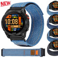 Nylon Quickfit Armband Für Garmin Fenix 7 7X 6 6X Pro 5 5X Plus 3 HR 965 955 S60
