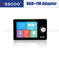 ESSGOO DAB+ Autoradio Adapter Bluetooth FM Transmitter EmpfäNger 2.8" Bildschirm