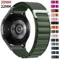 20 22 mm Nylon Loop Armband für Garmin Vivoactive 6 5 4 3 Venu 3 2 Plus SQ Band