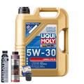 Motoröl 5W30 LIQUI MOLY Longlife Iii 5L+MAHLE Ölfilter +Spülung +Cera Tec